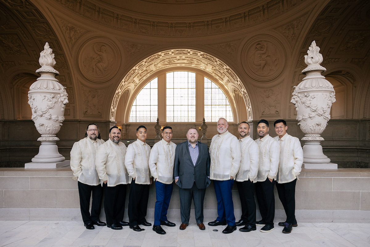 Butch + Ivan’s City Hall Wedding