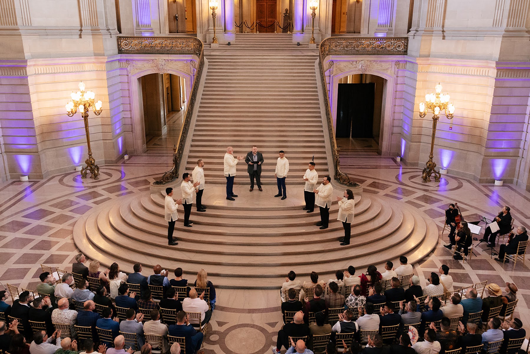 Butch + Ivan’s City Hall Wedding