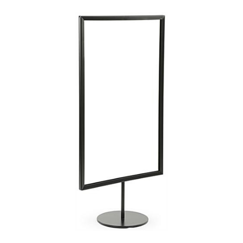 11×17″ Floor Standing Sign – Black