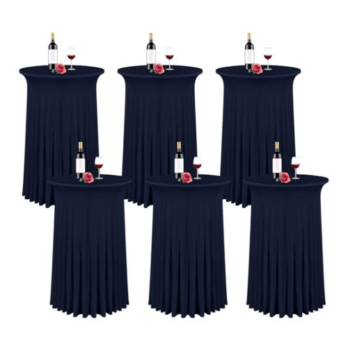 32×43 Cocktail Table Linen – Navy Blue