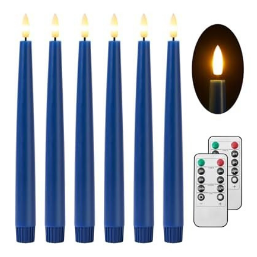 Candlestick LED Taper – Blue