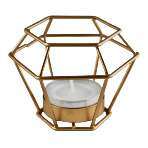 Copper Geometric Votives