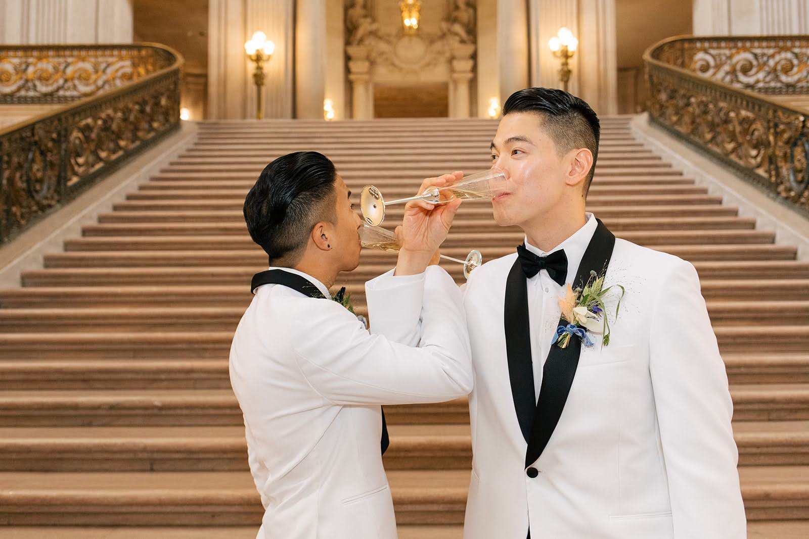 Jason + Allen’s City Hall Wedding