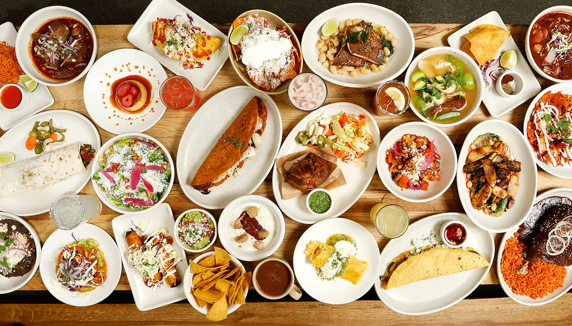 tacos nopalito spread